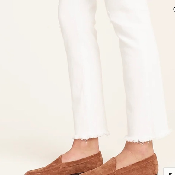J crew slim boyfriend jeans white - Picture 2 of 7